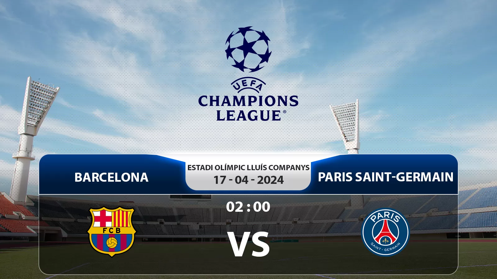 Champion League Barcelona vs PSG 2h 17/04/2024: Đừng tàng hình nữa Mbappé