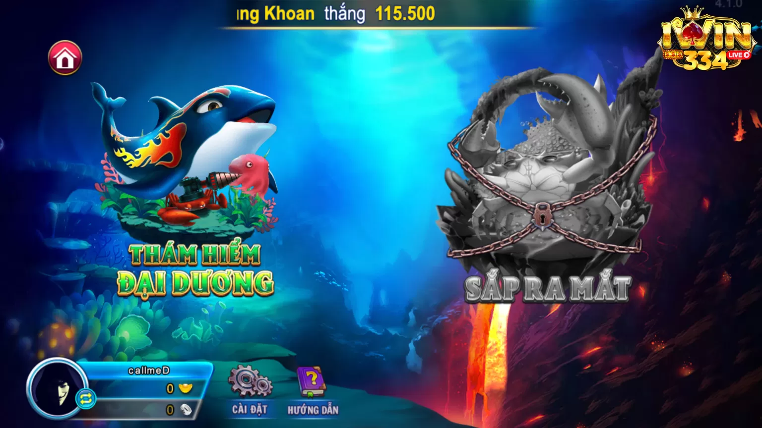 Bắn Cá Bá Chủ Đại Dương 3D IWIN