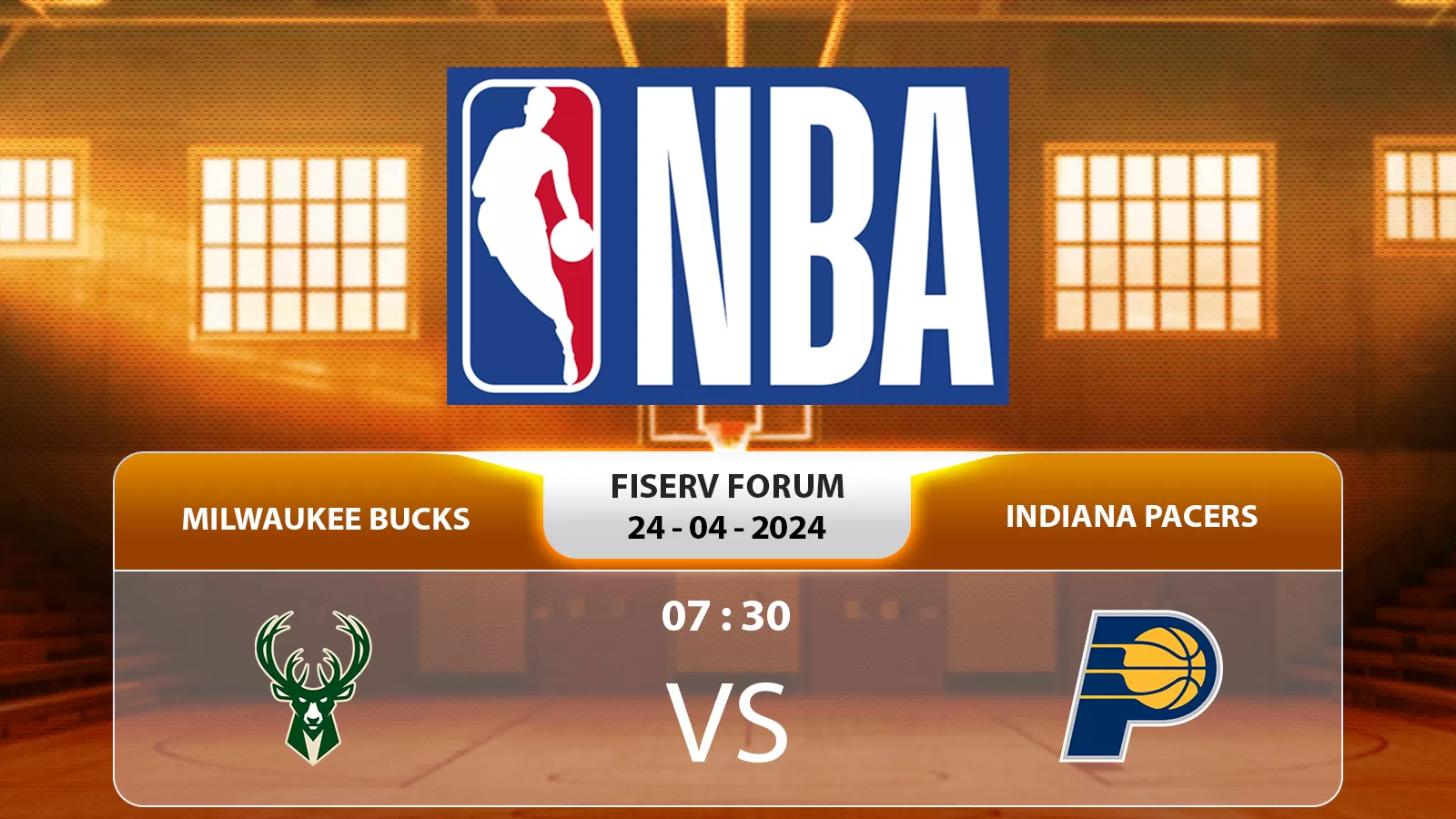 Nhận định bóng rổ Milwaukee Bucks vs Indiana Pacers 7h30 24/4/2024: dự đoán tỷ số